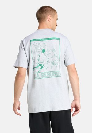 Printtipaita - light grey heather