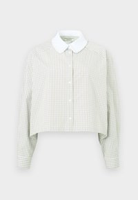 CHEMISE - Skjorte - beige/blanc