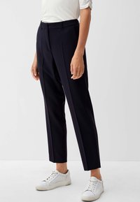 s.Oliver BLACK LABEL ELEGANTE 7/8 - Broek - dark navy