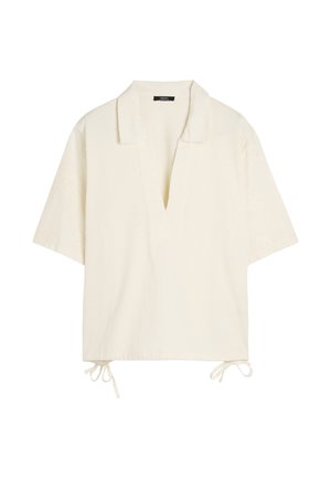 PARFOIS Polo shirt - ecru