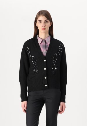 JDYBRIDGET V NECK BLING  - Gilet - black
