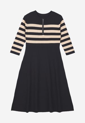 Anna Field Jumper dress - black/sand