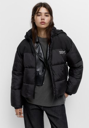 LOGO-PUFFER - Vinterjakker - black
