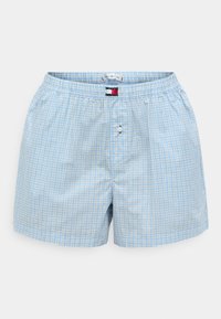HERITAGE PLAID SHORTS - Pantalón de pijama - cloudy blue
