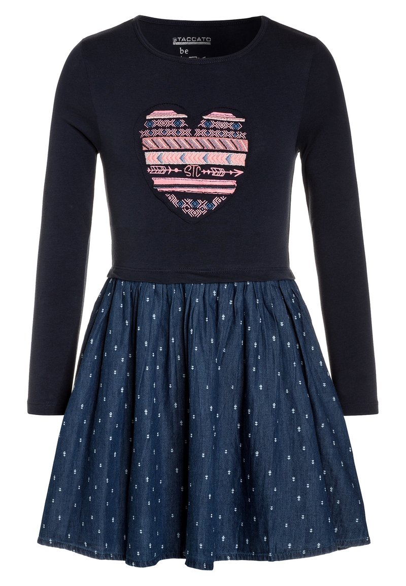Staccato Denní šaty - navy/mid blue denim