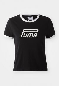 FUTURE ARCHIVE GRAPHIC SLIM TEE - T-shirts print - black