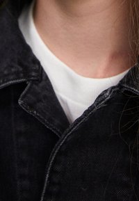 Carhartt WIP Giacca di jeans - black denim