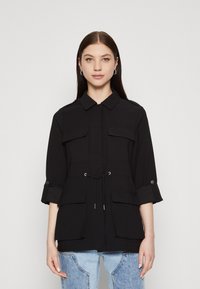 Vero Moda - JAZZ  - Trenchcoat - black Miniatuurafbeelding 1