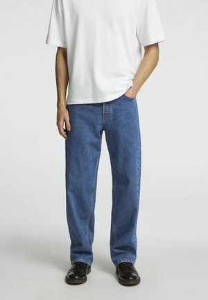 Jeans Straight Leg - blue denim