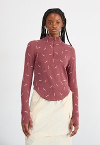 Nike Sportswear LOGO - Vesta - red sepia/light orewood brown/white