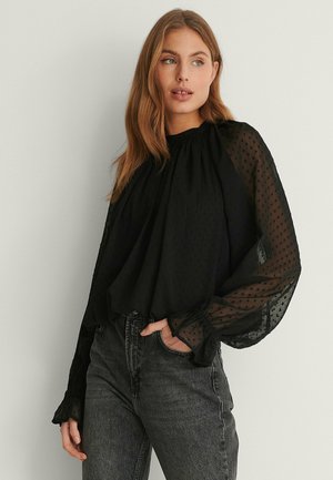 VOLUMINÖS - Camicetta - black
