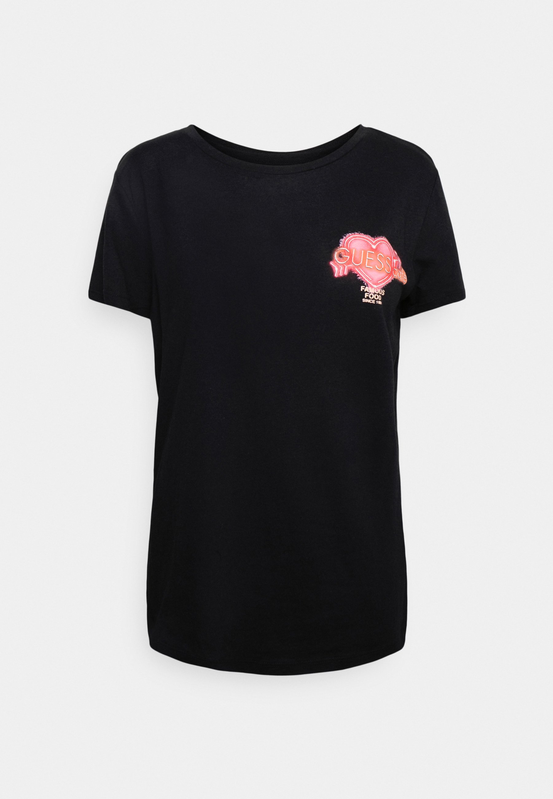 Guess CAFE EASY - Print T-shirt - jet 