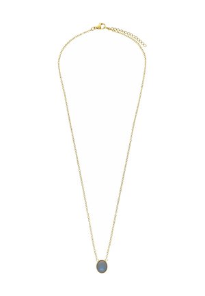 Ketting - gold white opal