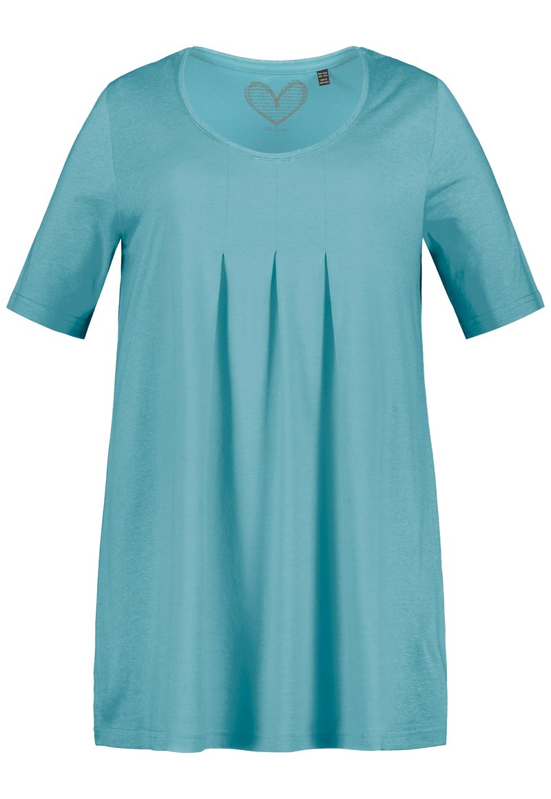 Ulla Popken T-shirt print - tiefes aqua