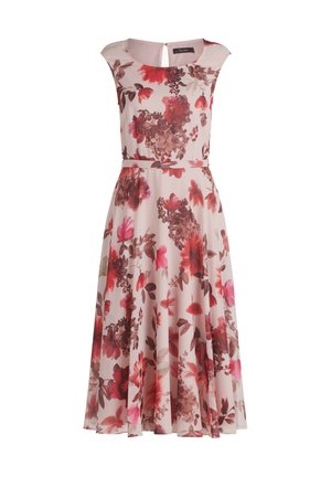 Vera Mont, VERA MONT MIT PRINT COCKTAILKLEID - Hverdagskjole - cream red