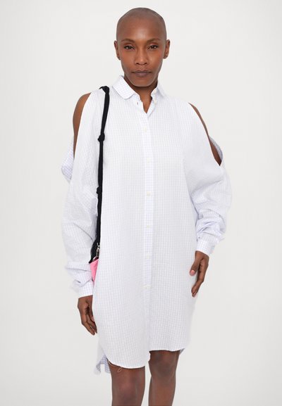Henrik Vibskov NEW BUMBLE SHIRTDRESS - Abito a camicia - white