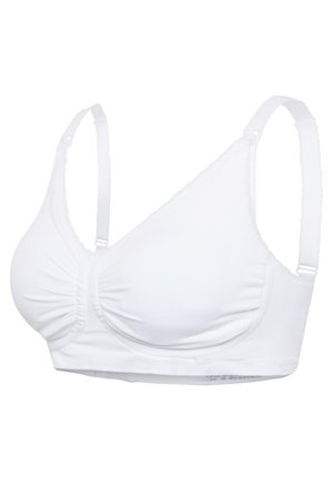 Carriwell, MATERNITY & NURSING BRA WITH PADDED CARRI-GEL SUPPORT - Amme-BH - white