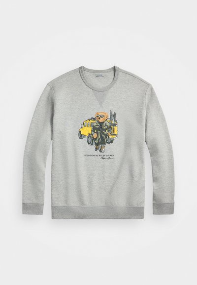 Polo Ralph Lauren Big & Tall POLO BEAR DOUBLE KNIT SWEATSHIRT - Camisola - andover heather