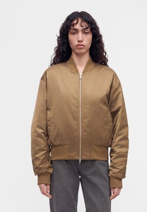 Filippa K, ZIP JACKET - Яке бомбър - nougat