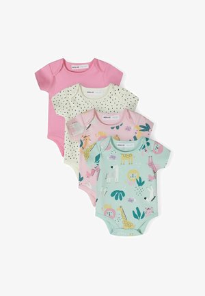 4 PACK - Glaustinukė - purple white mint