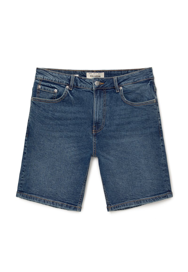 PULL&BEAR Jeansshort donkerblauw PULL&BEAR Jeansshort donkerblauw