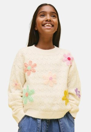 Strickpullover - ecru