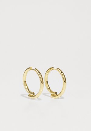 Otiumberg CHAOS HOOPS - Pendientes - yellow gold-coloured