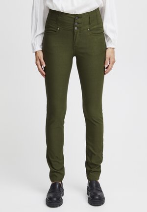 Fransa ZALIN  - Jeans slim fit - rifle green