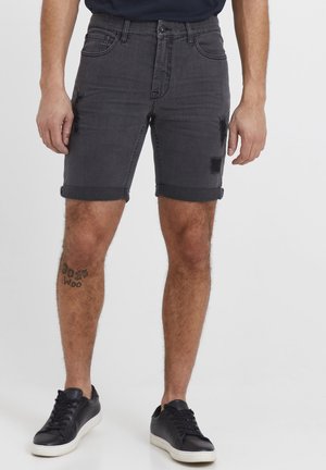 Solid SDNOYTON - Denim shorts - grey denim