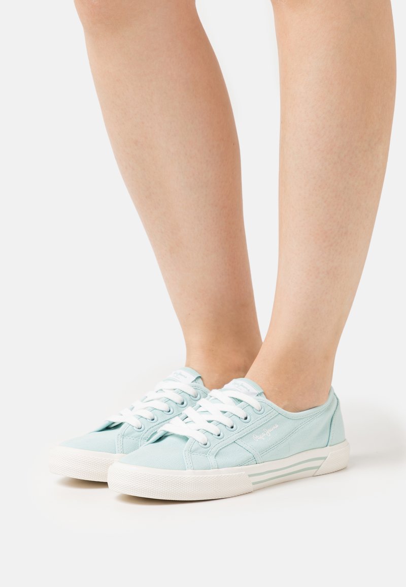 Pepe Jeans BRADY BASIC Baskets basses light water green/bleu clair