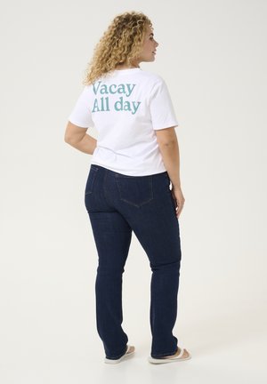 Camiseta estampada - optical white