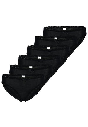6 PACK BASIC JAZZ - Briefs - schwarz