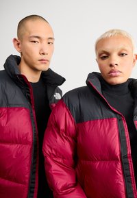 The North Face 1996 RETRO NUPTSE JACKET - Dunjakke - beetroot/black