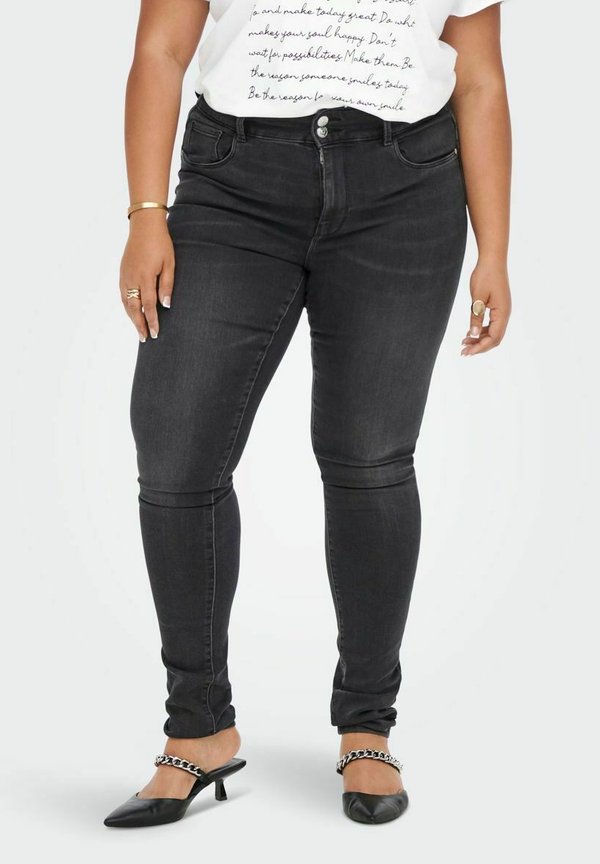 CURVY CARSTORM LIFE HW WIDE - Jeans Skinny Fit
