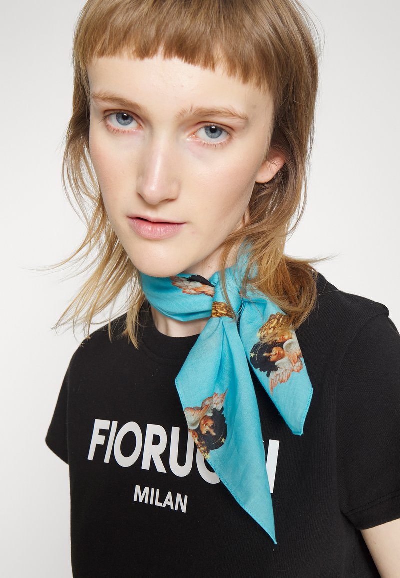 Damen Kleider | Fiorucci MILAN BOXY TEE T-Shirt print black/schwarz - SH08166 Damen Kleider | Fiorucci MILAN BOXY TEE T-Shirt print black/schwarz - SH08166