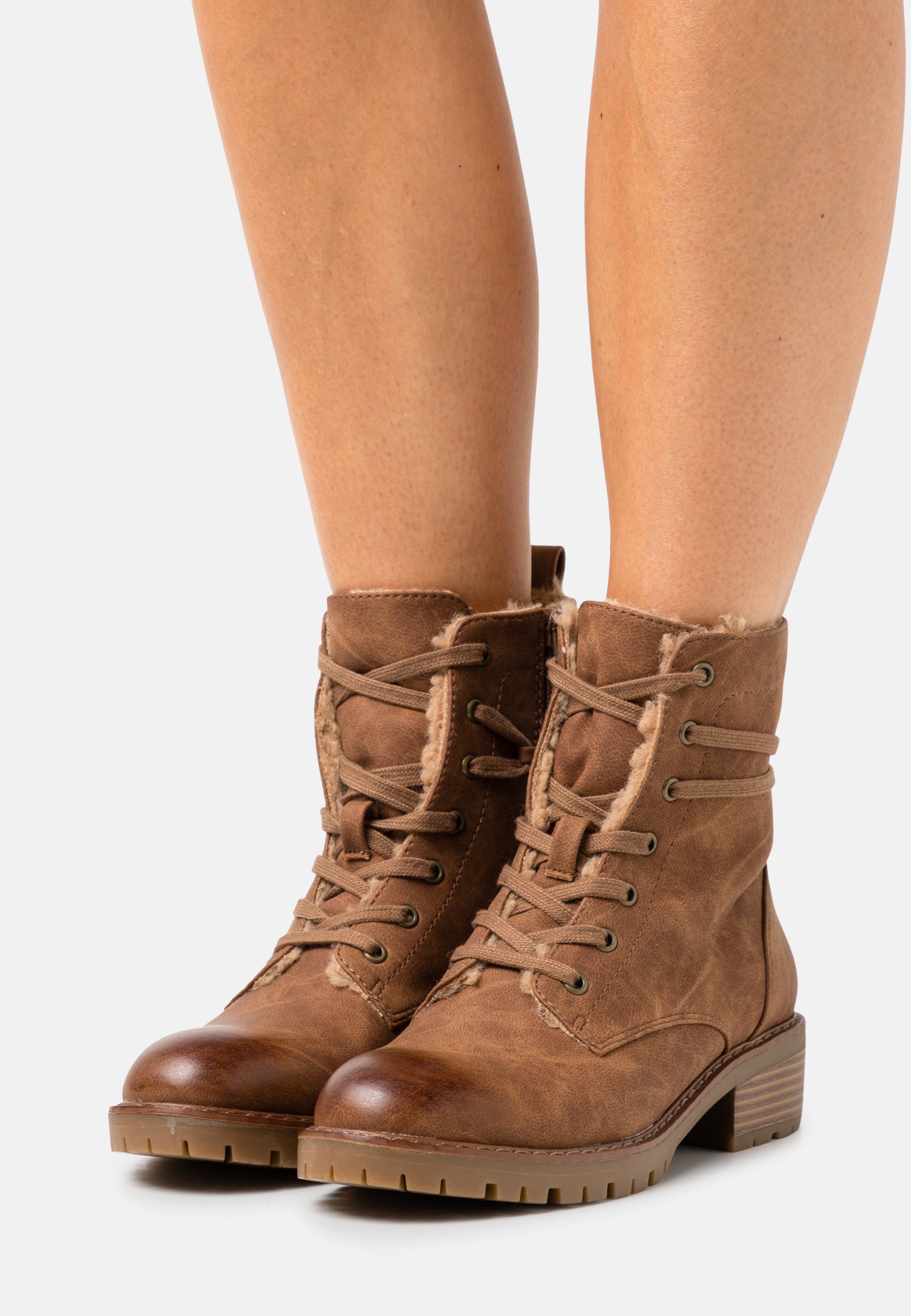 Anna Field Veterboots - cognac - Zalando.be