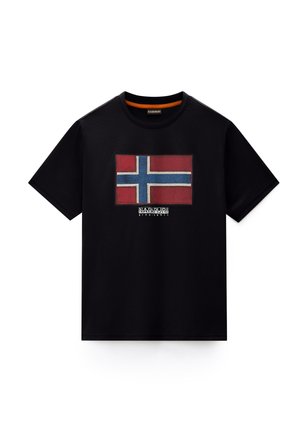 Napapijri, TIKI SS - T-shirts print - black