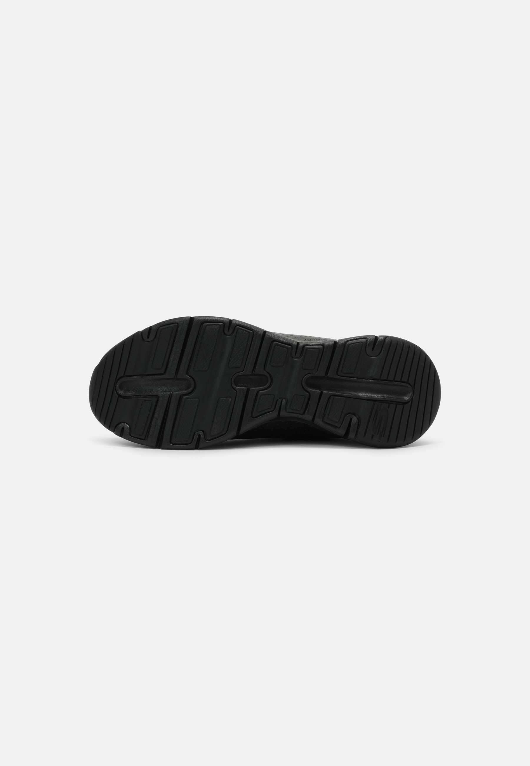 Skechers Sport ARCH FIT - Sneakers laag - black/silver/Zwart - Zalando.nl