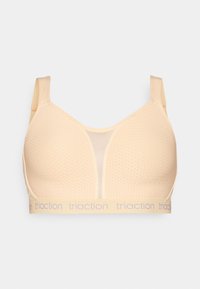 triaction by Triumph ENERGY LITE - Medium support sports bra - passion orange