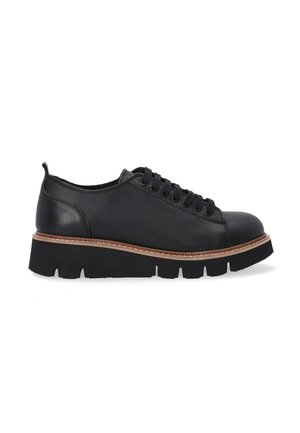 Sportieve veterschoenen - black