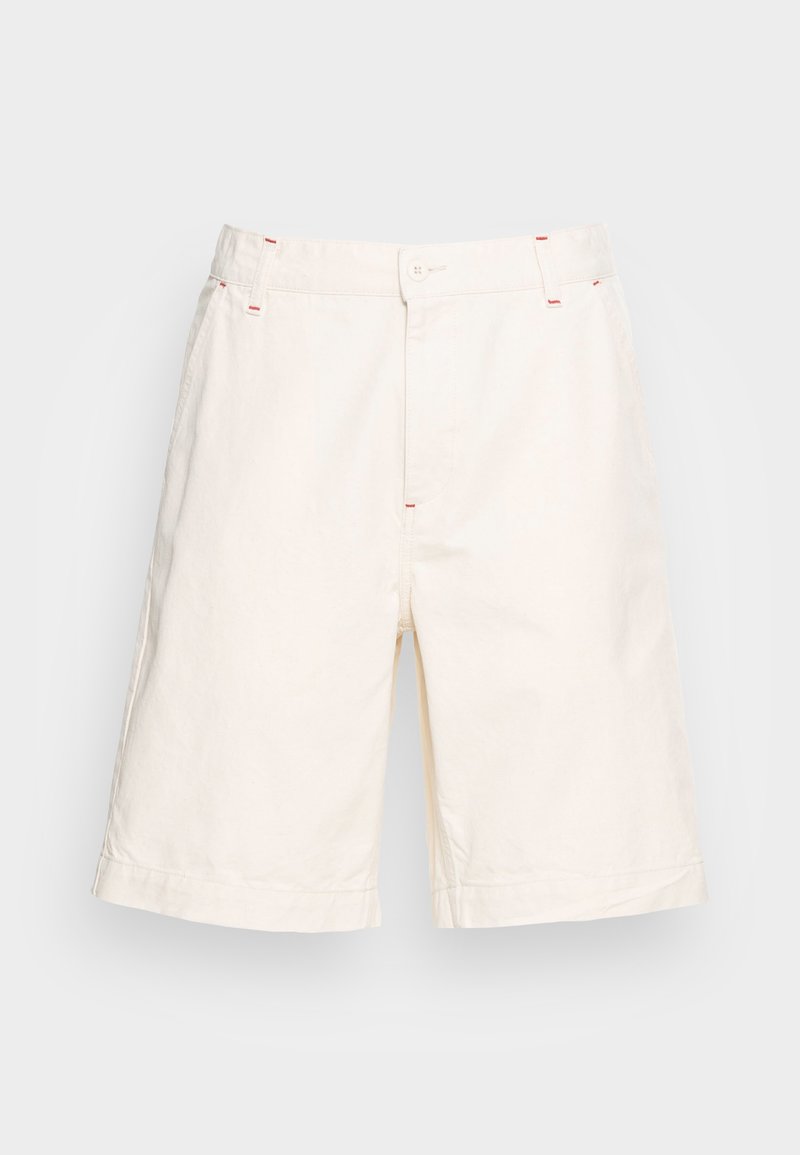 Herren Chino Shorts | Carhartt WIP WESLEY NEWCOMBDRILL Shorts natural garment/offwhite - YN23019 Herren Chino Shorts | Carhartt WIP WESLEY NEWCOMBDRILL Shorts natural garment/offwhite - YN23019