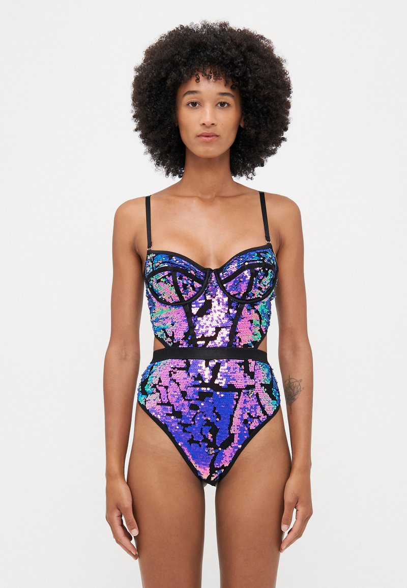 Ann Summers - HOLD ME TIGHT SEQUIN - Body - purple, Ingrandire