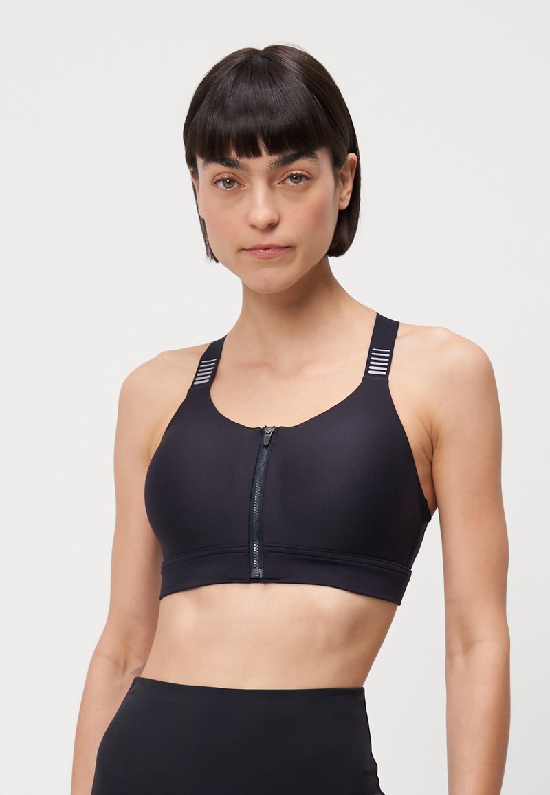Under Armour Sport-bh met high support zwart Under Armour Sport-bh met high support zwart
