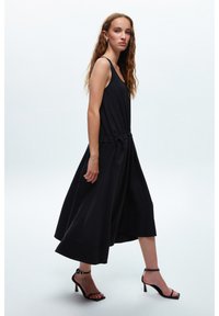adL SLEEVELESS MIDI WITH POCKET - Vapaa-ajan mekko - black