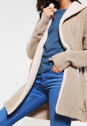 Kardigan - mottled beige