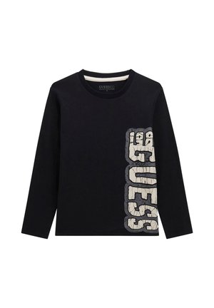 MIT LOGO - Maglietta a manica lunga - schwarz