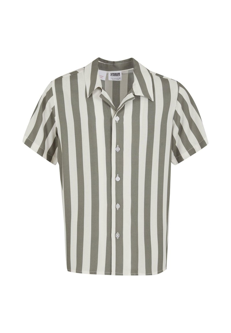 Urban Classics RESORT - Button down-skjorte - paleolive offwhite