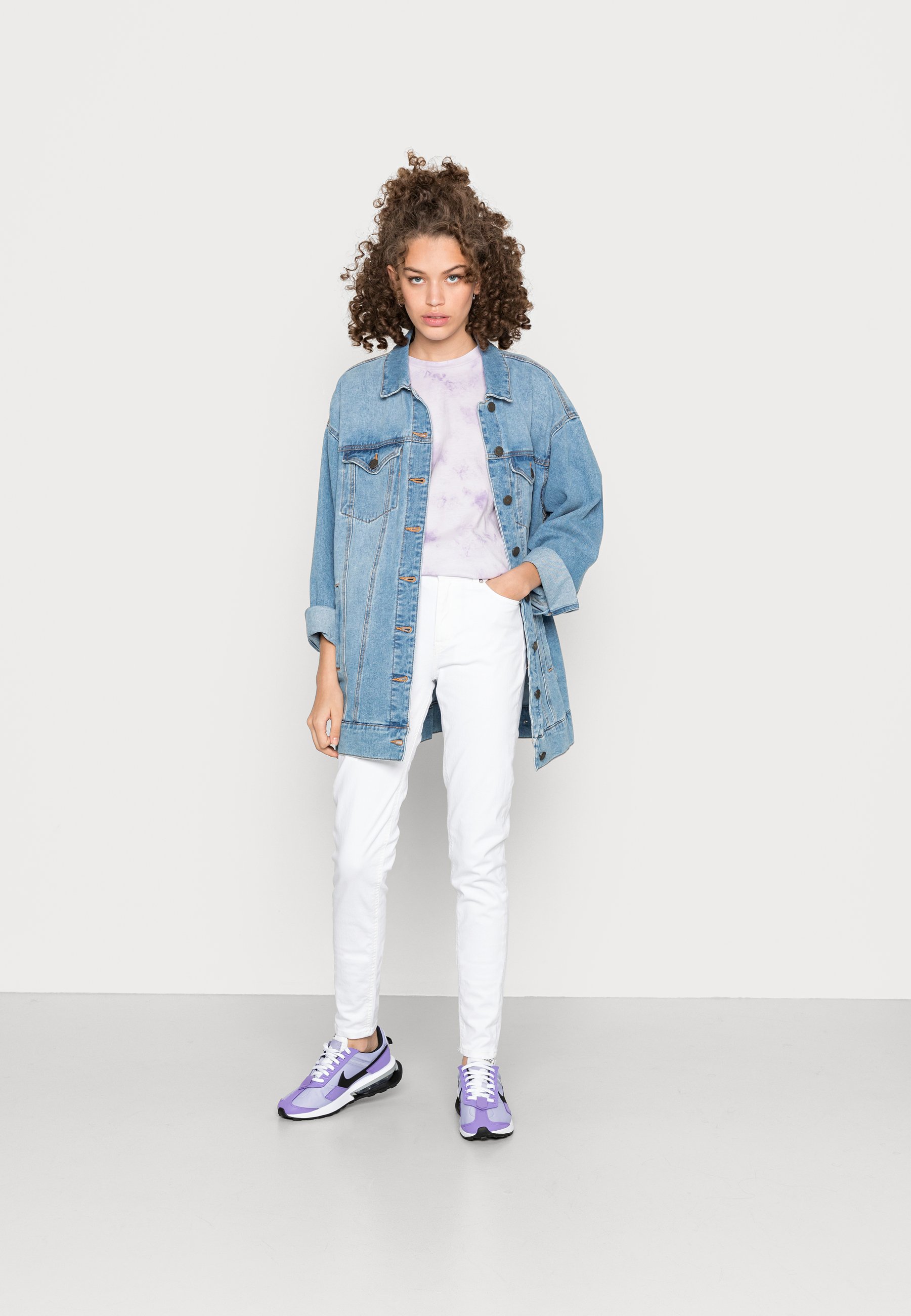 Tommy Jeans - Nora Mid Rise Skinny White Jeans - Women - Denim - 2632