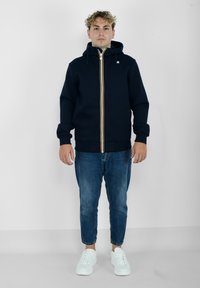 K-Way RAINER SPACER - Felpa con zip - blu
