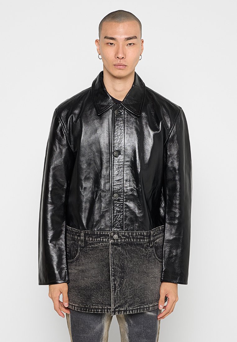 Diesel Leren jas zwart Diesel Leren jas zwart